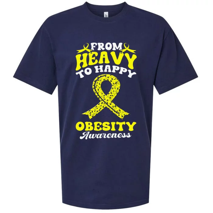 Obesity Awareness Beat Obesity Sueded Cloud Jersey T-Shirt