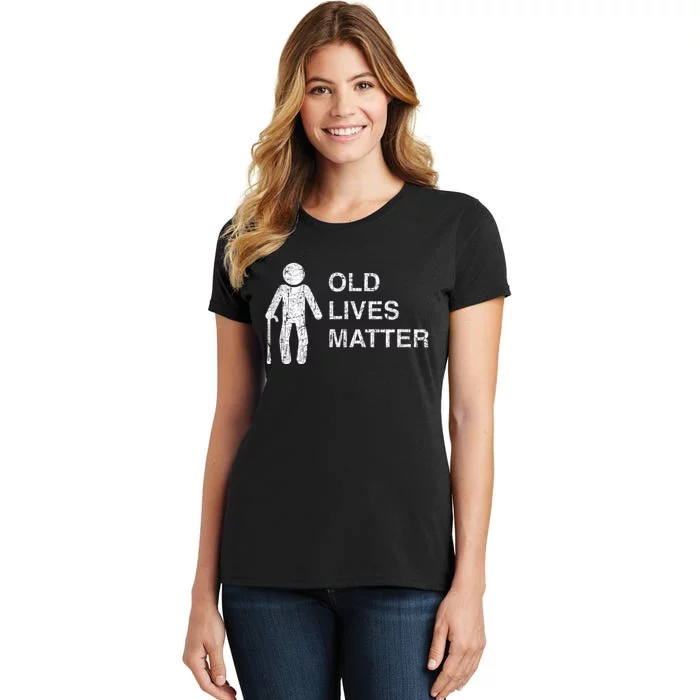 Old Age Birthday, Funny 30th 40th 50th 60th 70th 80th Women's T-Shirt