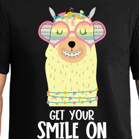 Orthodontist Animal Braces Getting Braces Pajama Set