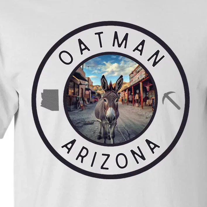 Oatman Arizona Burro In Town Tall T-Shirt