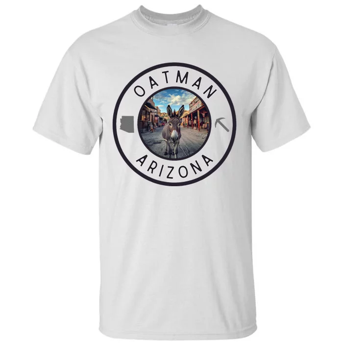 Oatman Arizona Burro In Town Tall T-Shirt