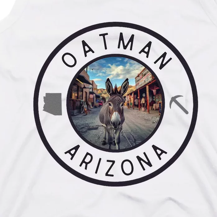 Oatman Arizona Burro In Town Tank Top