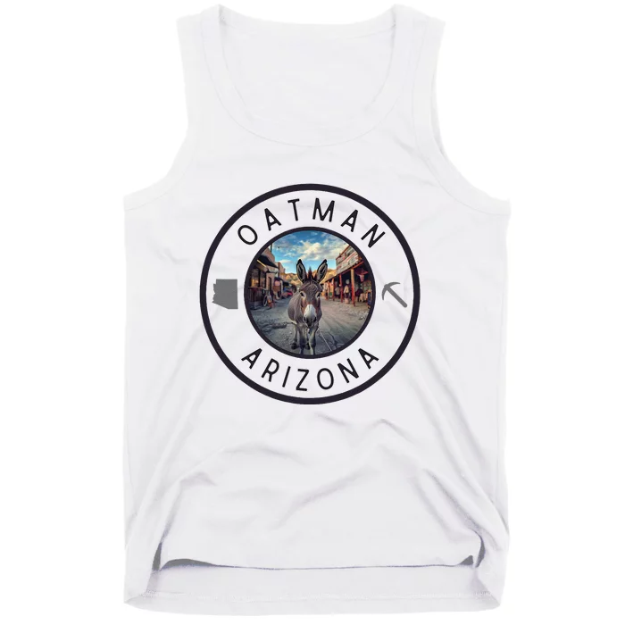 Oatman Arizona Burro In Town Tank Top