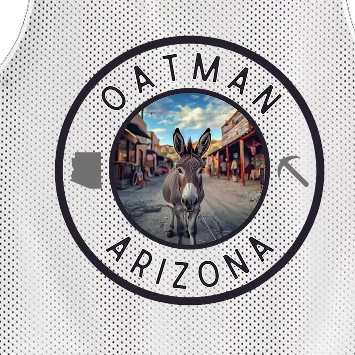 Oatman Arizona Burro In Town Mesh Reversible Basketball Jersey Tank