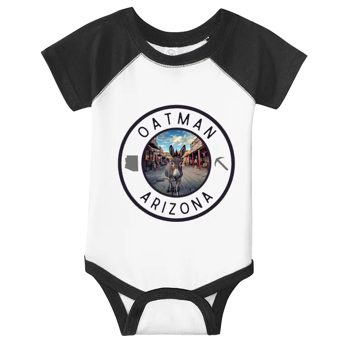 Oatman Arizona Burro In Town Infant Baby Jersey Bodysuit