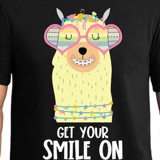 Orthodontist Animal Braces Getting Braces Pajama Set