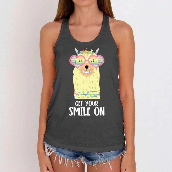 Orthodontist Animal Braces Getting Braces Women's Knotted Racerback Tank