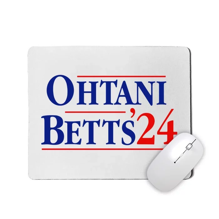 Ohtani And Betts 24 Mousepad