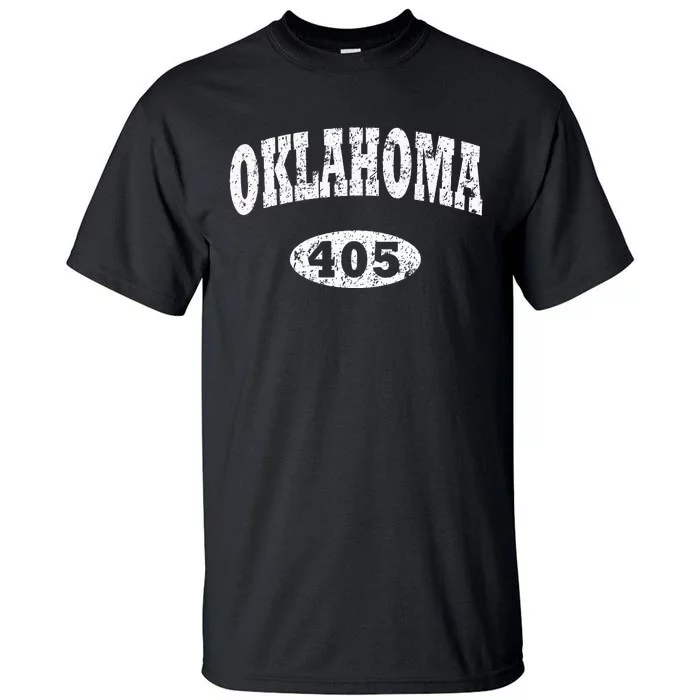 Oklahoma Area Code 405 Ok Tall T-Shirt