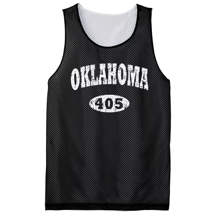 Oklahoma Area Code 405 Ok Mesh Reversible Basketball Jersey Tank