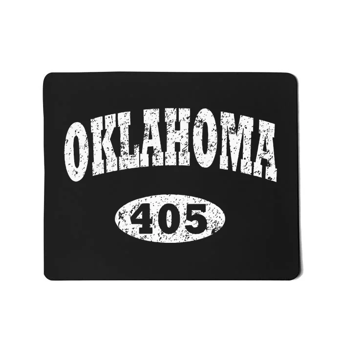 Oklahoma Area Code 405 Ok Mousepad