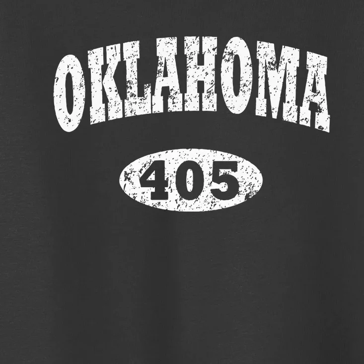 Oklahoma Area Code 405 Ok Toddler T-Shirt