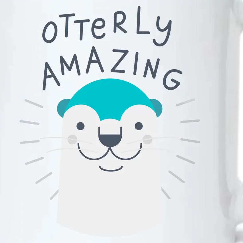 Otterly Amazing Cute Funny Black Color Changing Mug