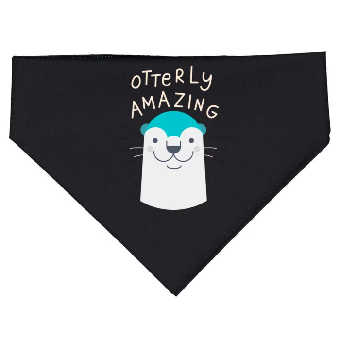 Otterly Amazing Cute Funny USA-Made Doggie Bandana