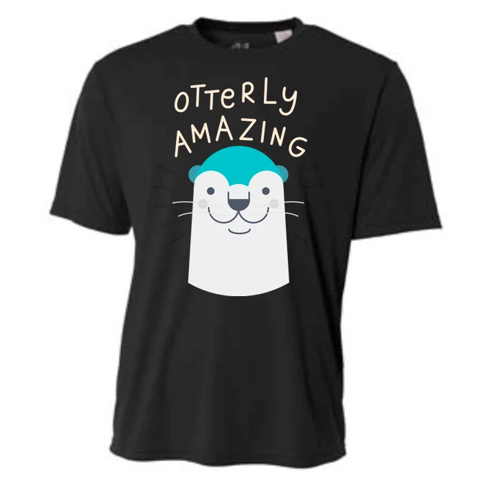 Otterly Amazing Cute Funny Cooling Performance Crew T-Shirt