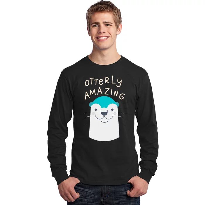 Otterly Amazing Cute Funny Long Sleeve Shirt