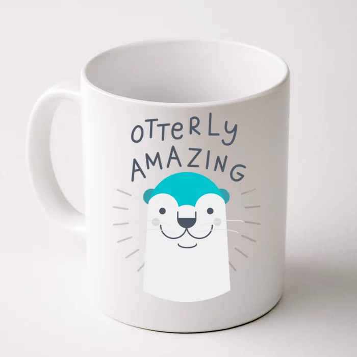 Otterly Amazing Cute Funny Front & Back Coffee Mug