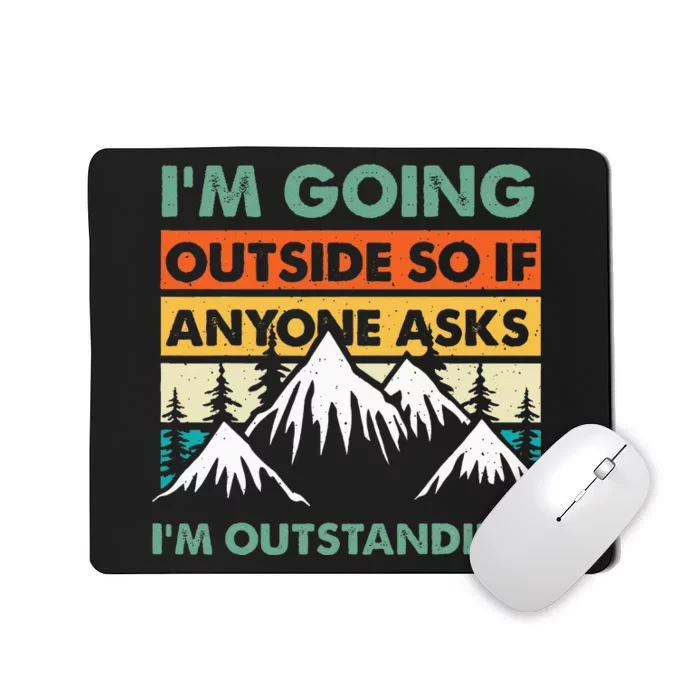 Outdoor And Camping Mousepad