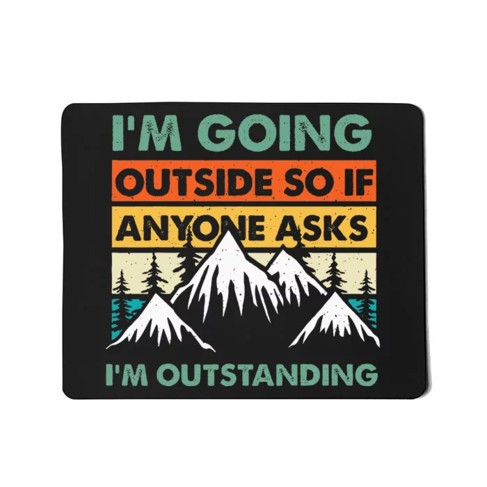 Outdoor And Camping Mousepad