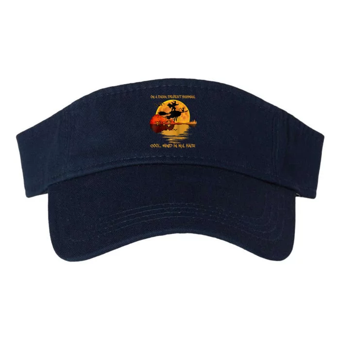 On A Dark Desert Highway-Cool Wind In My Hair Witch Raglan Valucap Bio-Washed Visor