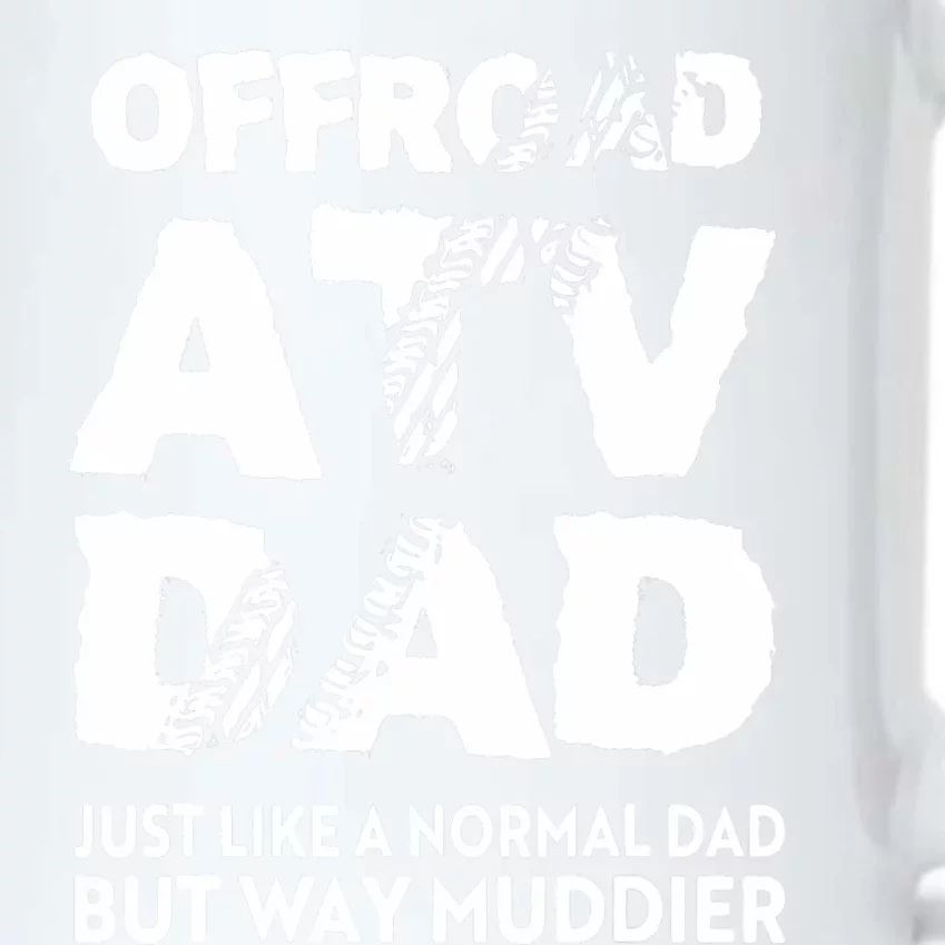 OffRoad ATV Dad Funny Quad 4Wheeling Father Black Color Changing Mug