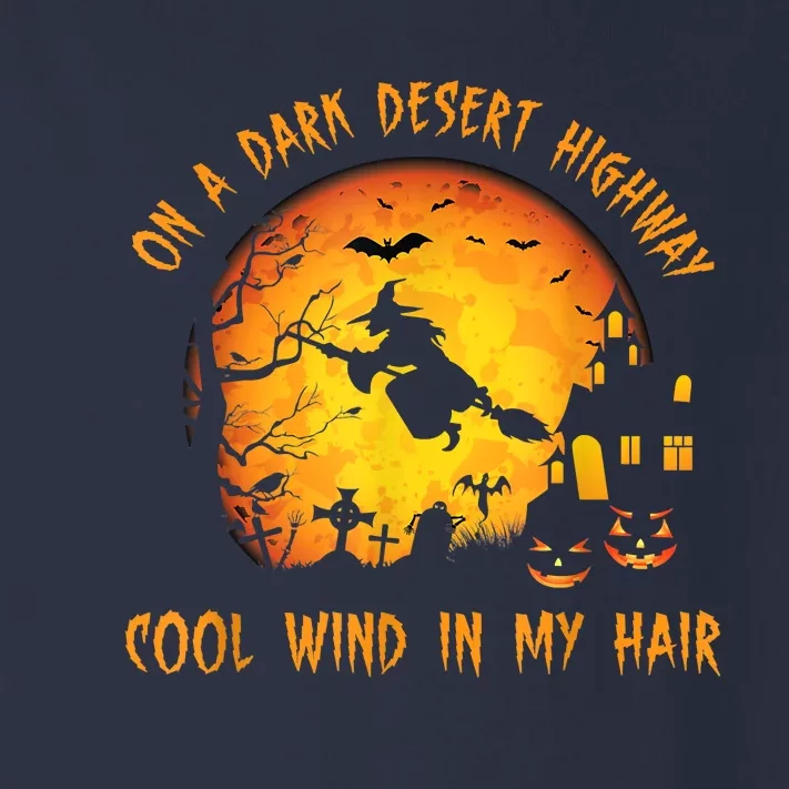 On A Dark Desert HighwayCool Wind In My Hair Witch Toddler Long Sleeve Shirt