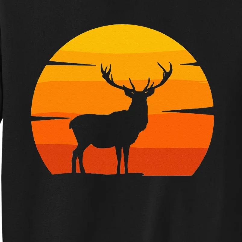 Outdoor Antlers Deer Tall Sweatshirt