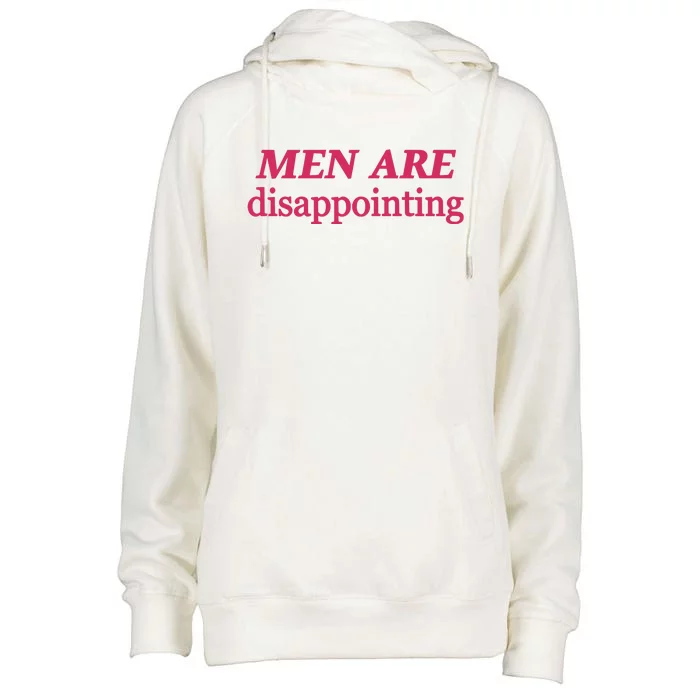 Ohkay Are Disappointing Womens Funnel Neck Pullover Hood