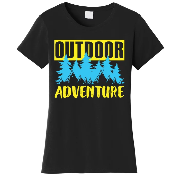 Outdoor Adventure Enthusiast Graphic Women's T-Shirt