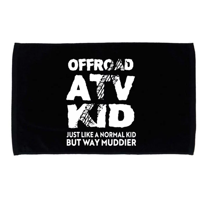 OffRoad ATV Funny Quad 4Wheeling Boy Microfiber Hand Towel