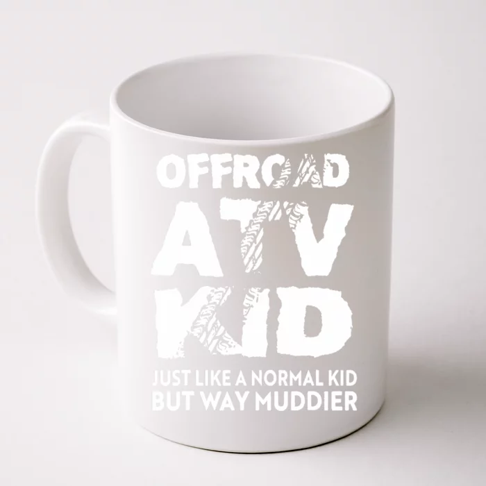 OffRoad ATV Funny Quad 4Wheeling Boy Front & Back Coffee Mug