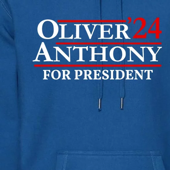 Oliver Anthony For President 2024 Premium Hoodie