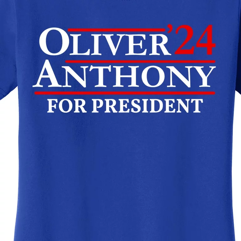 Oliver Anthony For President 2024 Women's T-Shirt