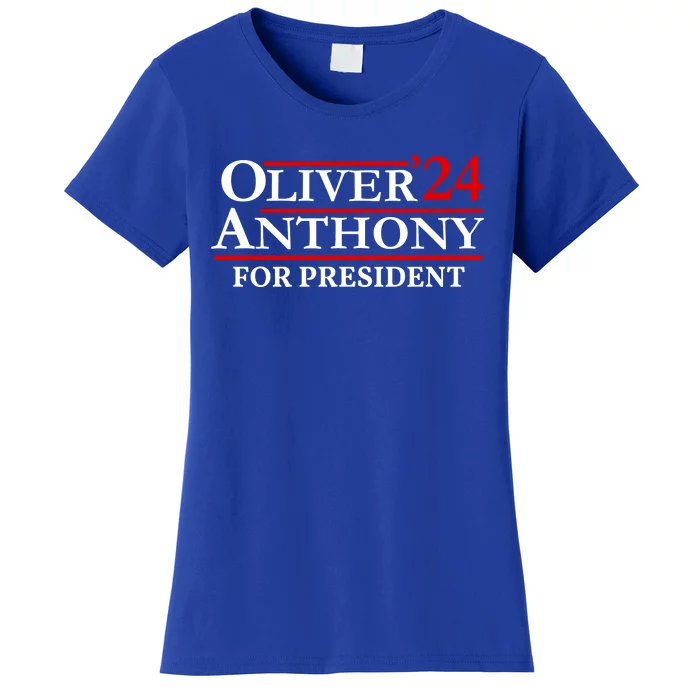 Oliver Anthony For President 2024 Women's T-Shirt