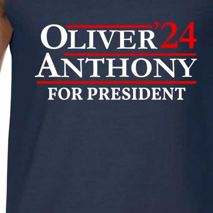 Oliver Anthony For President 2024 Comfort Colors® Tank Top