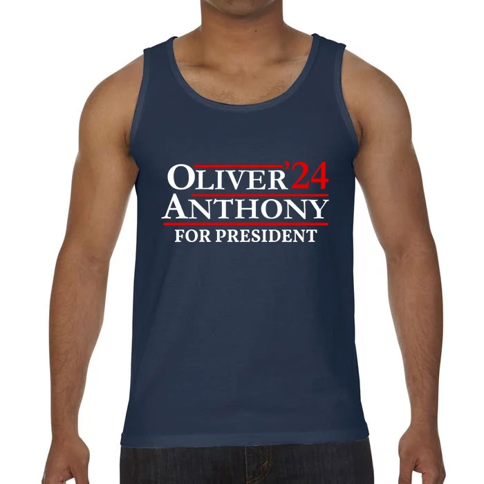 Oliver Anthony For President 2024 Comfort Colors® Tank Top