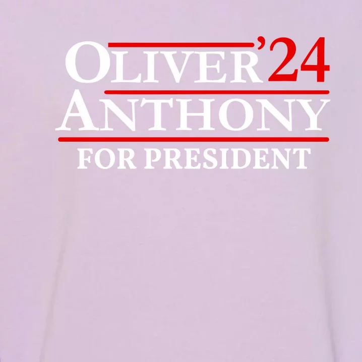 Oliver Anthony For President 2024 Garment-Dyed Sweatshirt