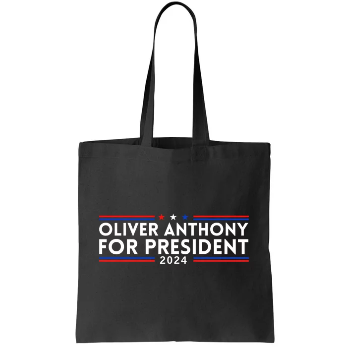 Oliver Anthony For President 2024 Tote Bag