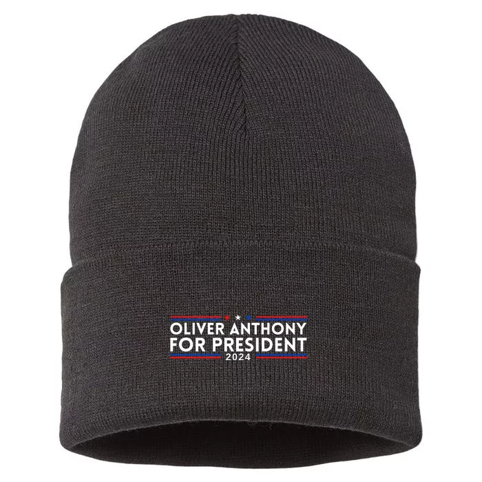 Oliver Anthony For President 2024 Sustainable Knit Beanie