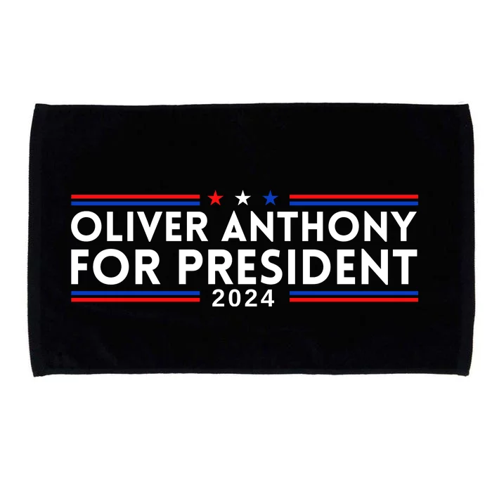 Oliver Anthony For President 2024 Microfiber Hand Towel