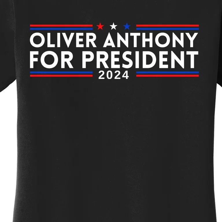 Oliver Anthony For President 2024 Women's T-Shirt