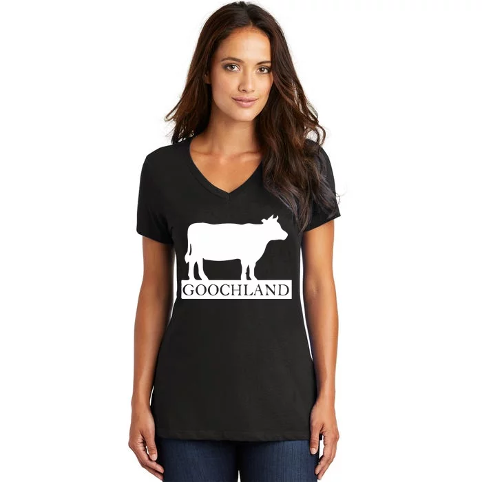 Oliver Anthony Goochland Cow Women's V-Neck T-Shirt