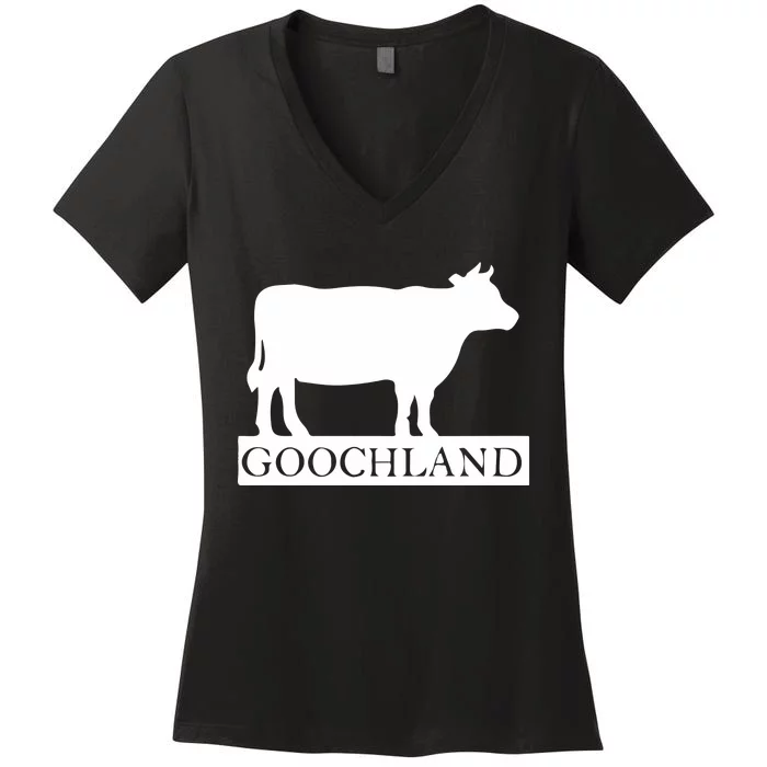 Oliver Anthony Goochland Cow Women's V-Neck T-Shirt