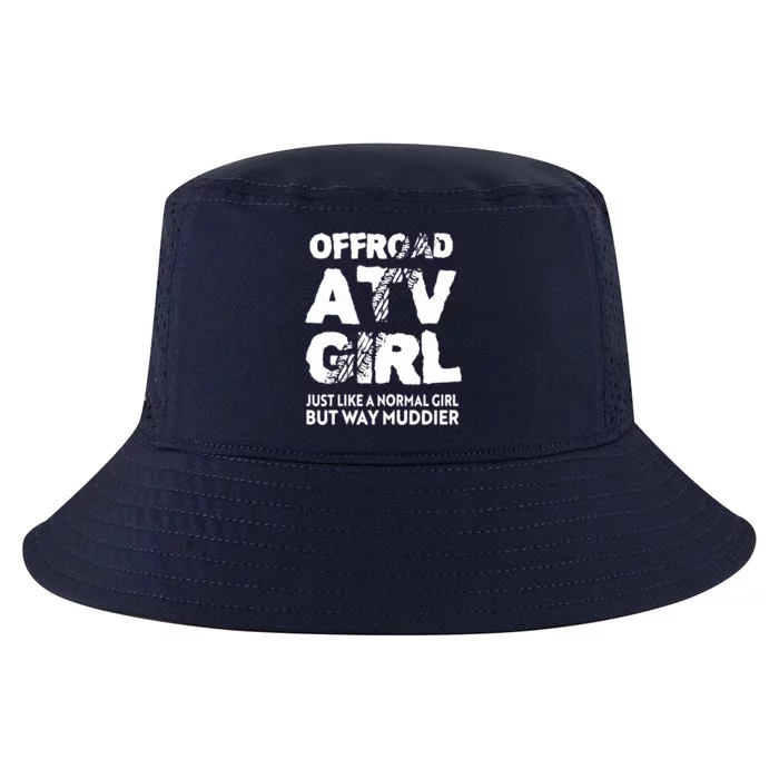 OffRoad ATV Girl Funny Quad 4Wheeling Girls Cool Comfort Performance Bucket Hat