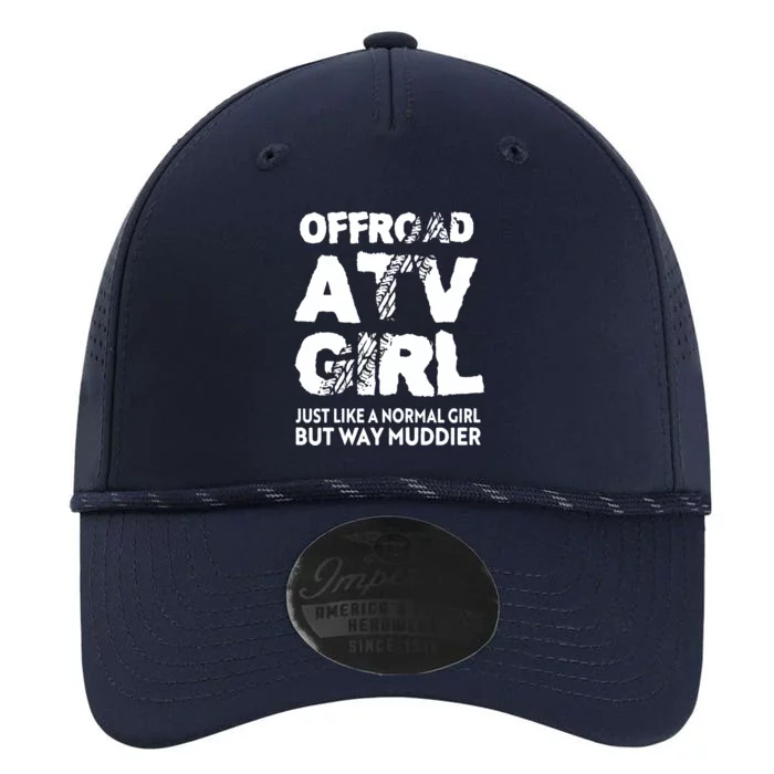 OffRoad ATV Girl Funny Quad 4Wheeling Girls Performance The Dyno Cap