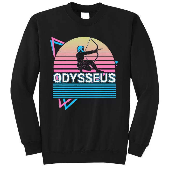 Odysseus Ancient Greek Greek Mythology Retro Sweatshirt