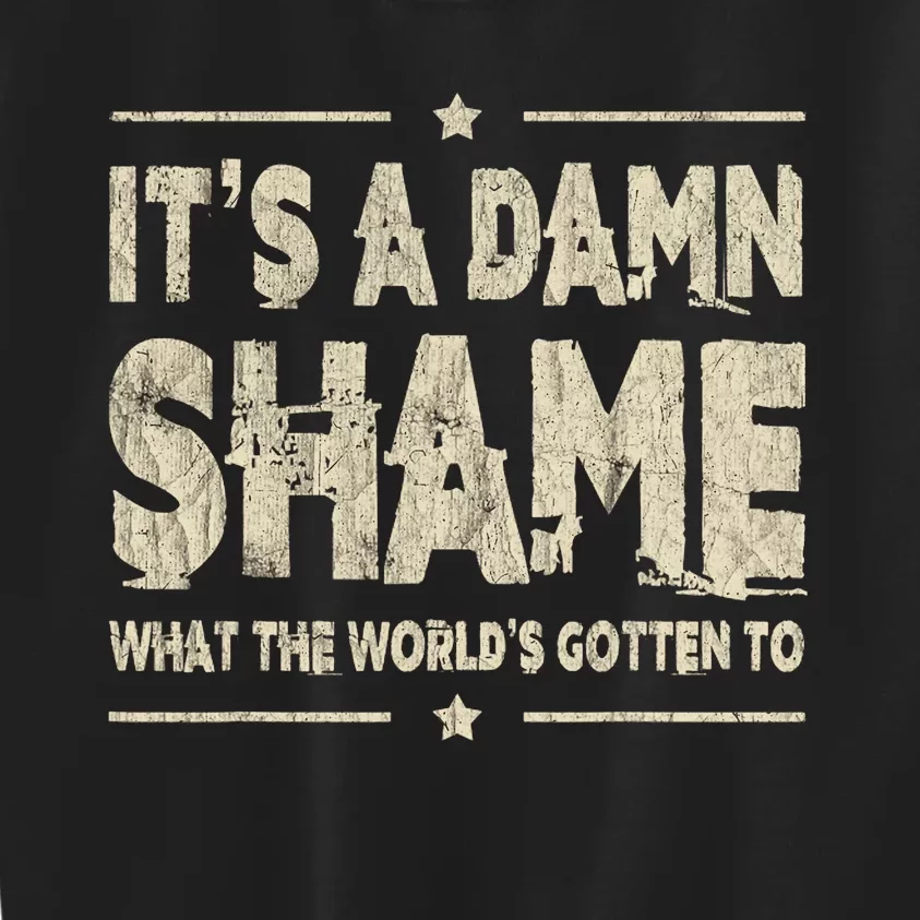 Oliver_ Anthony Its A Damn Shame What The Worlds Gotten To Kids Sweatshirt