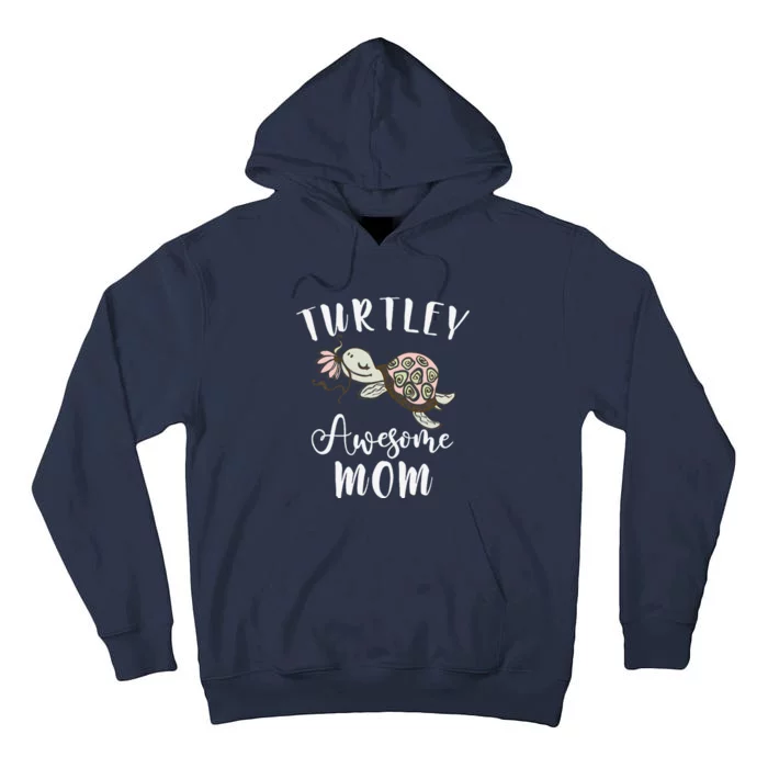 Ocean Animal Lover Mom Mothers Day Gift Idea Turtle Tall Hoodie