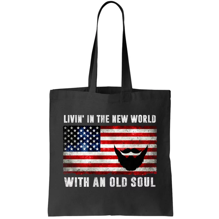 Oliver Anthony Livin In The New World With An Old Soul Tote Bag