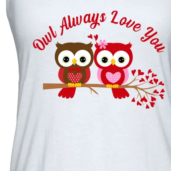 Owl Always Love You Ladies Essential Flowy Tank